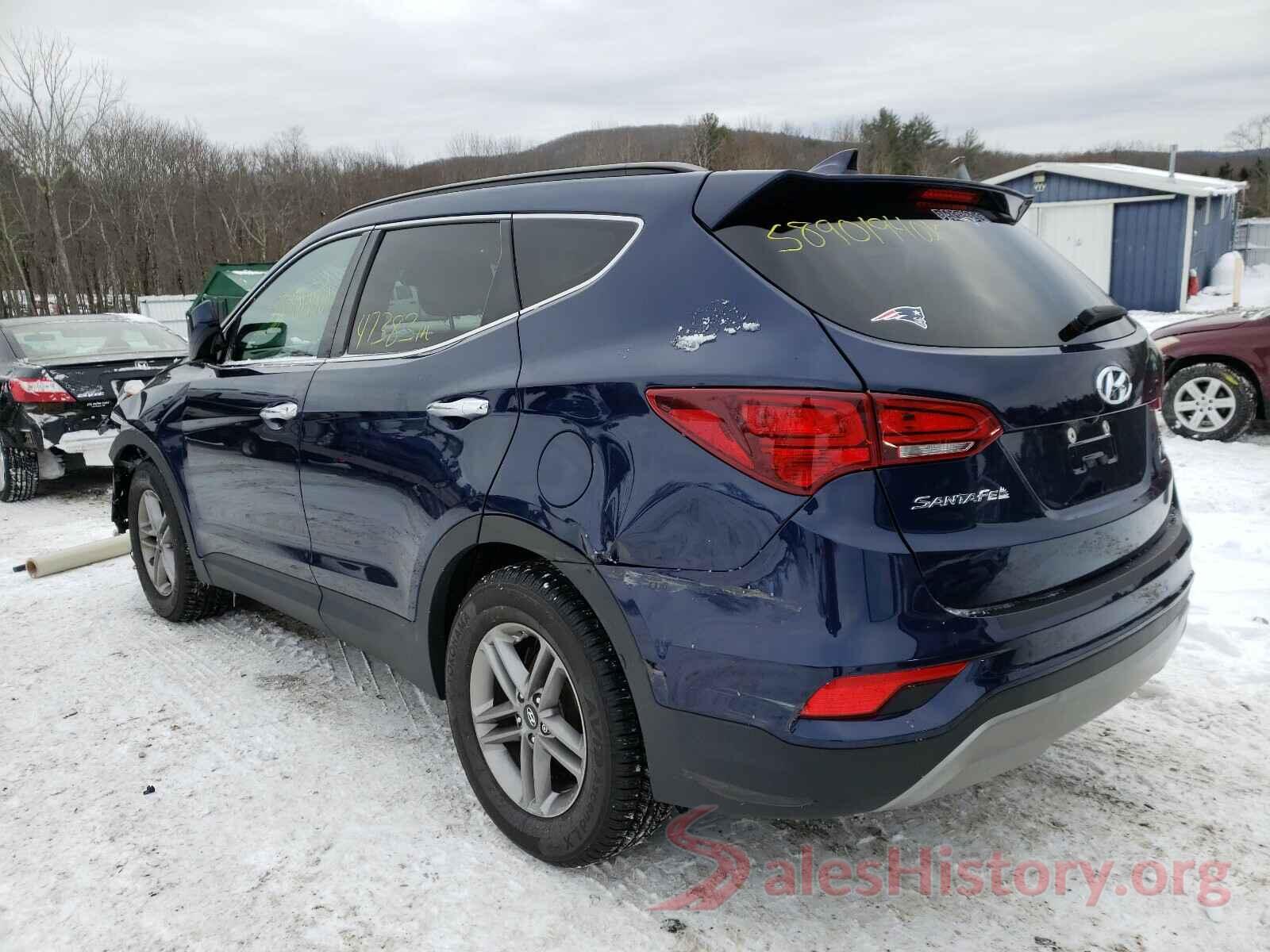 5XYZUDLB4HG489119 2017 HYUNDAI SANTA FE