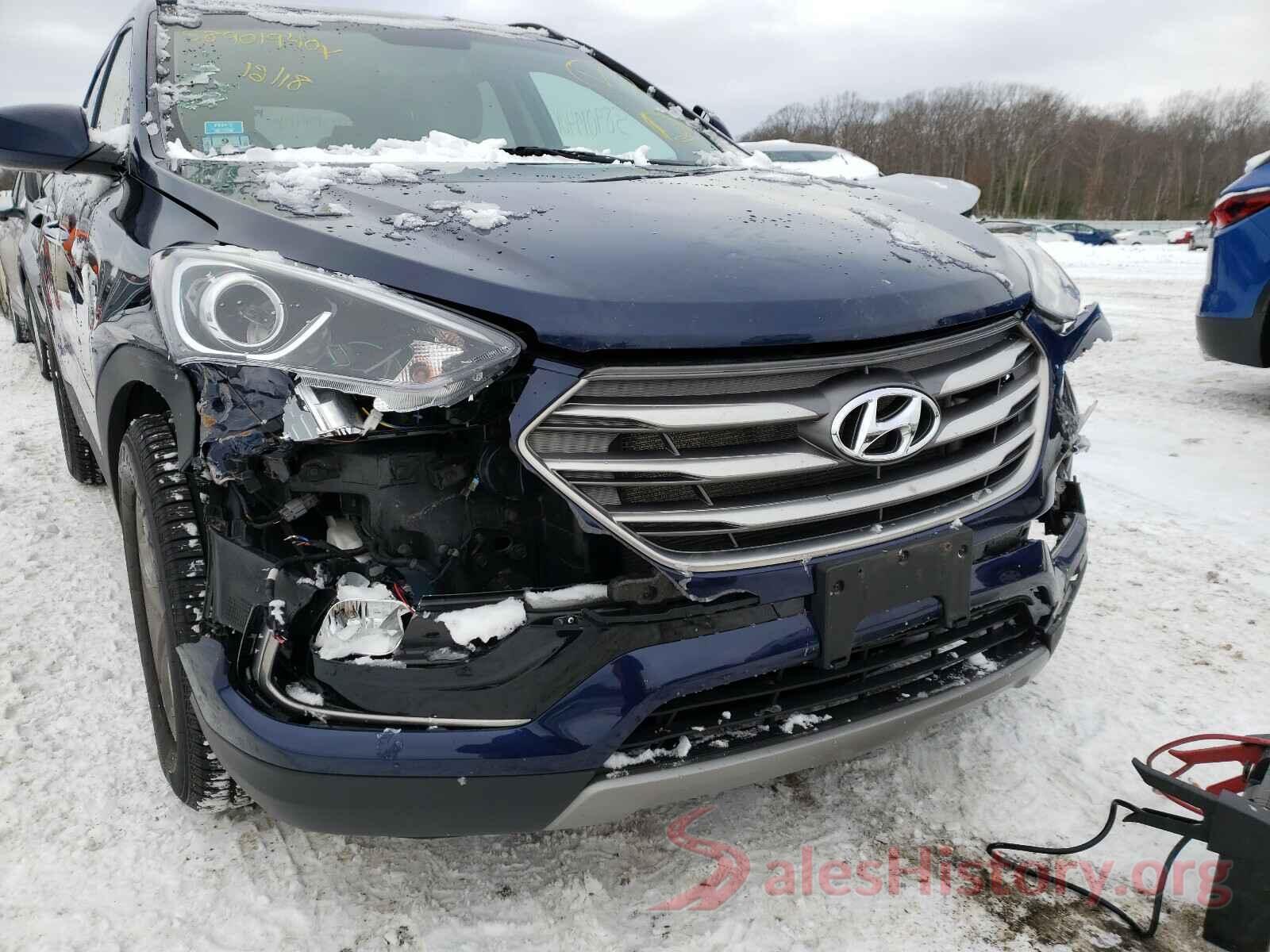 5XYZUDLB4HG489119 2017 HYUNDAI SANTA FE