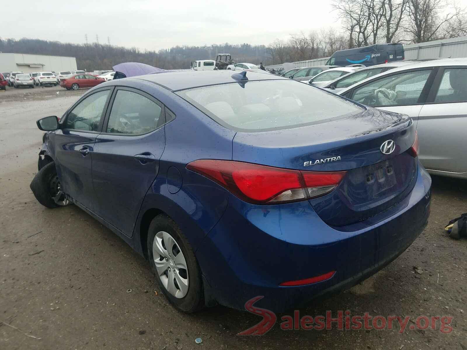 5NPDH4AE9GH799057 2016 HYUNDAI ELANTRA