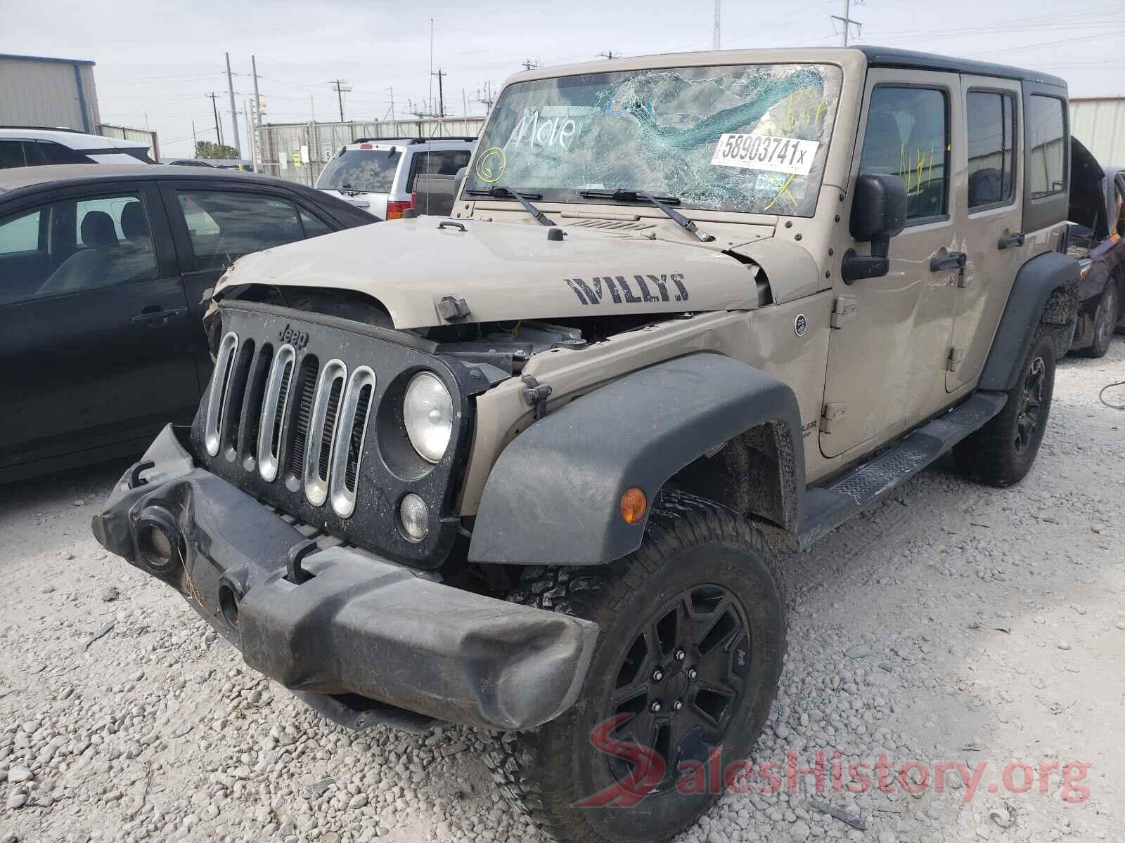 1C4BJWDGXGL288375 2016 JEEP WRANGLER