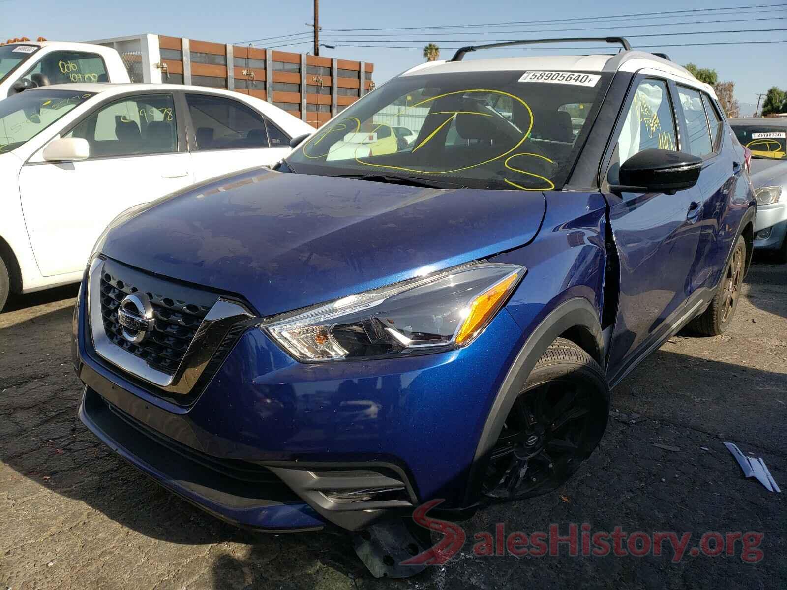 3N1CP5CU8KL504132 2019 NISSAN KICKS