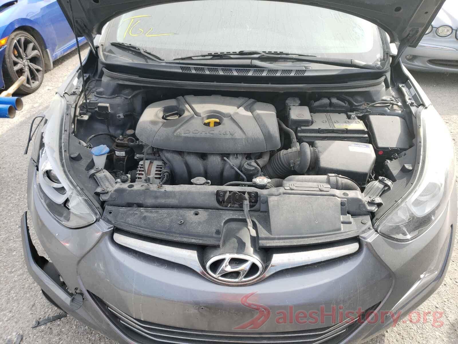 KMHDH4AE4GU606489 2016 HYUNDAI ELANTRA