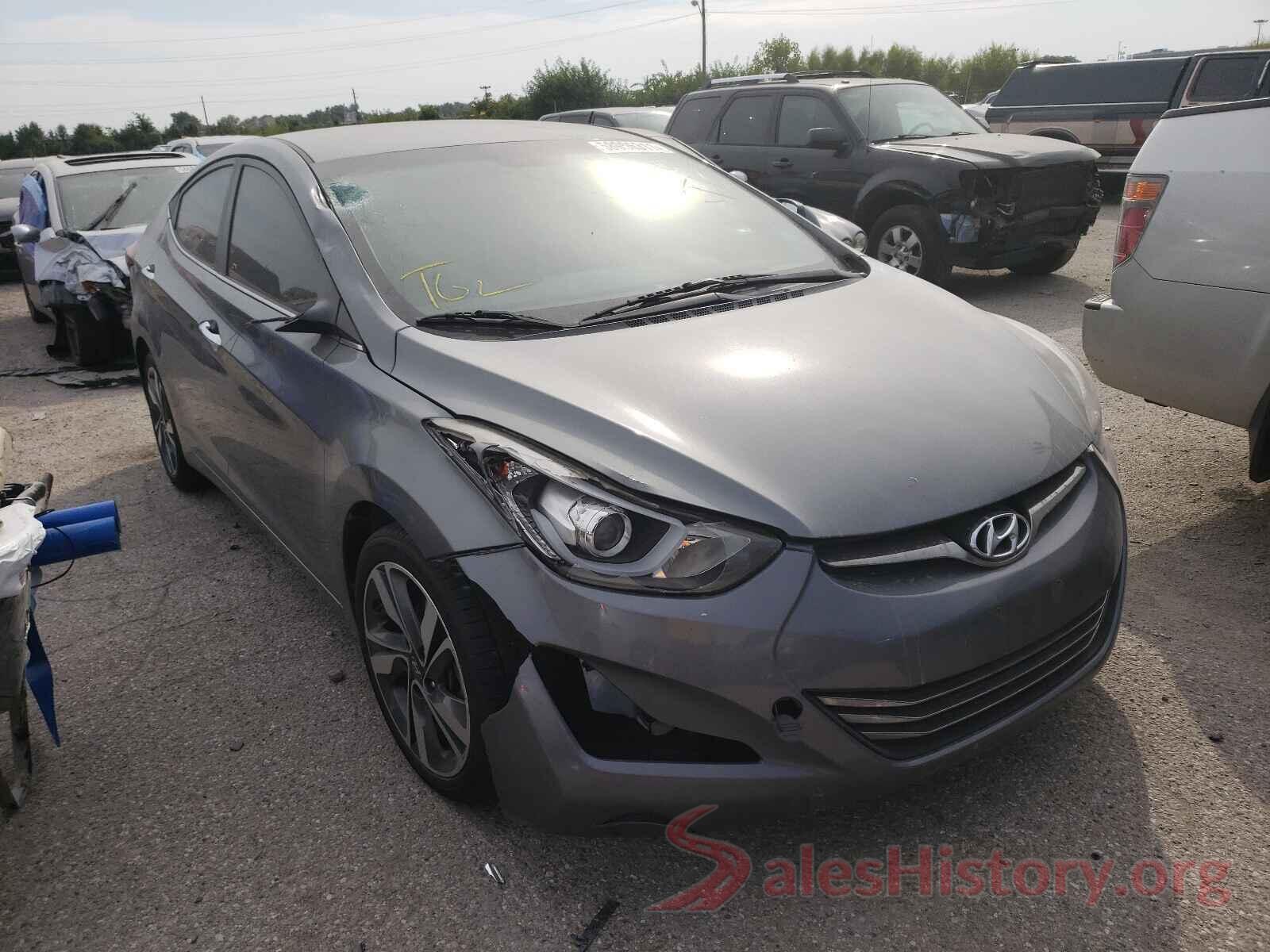 KMHDH4AE4GU606489 2016 HYUNDAI ELANTRA