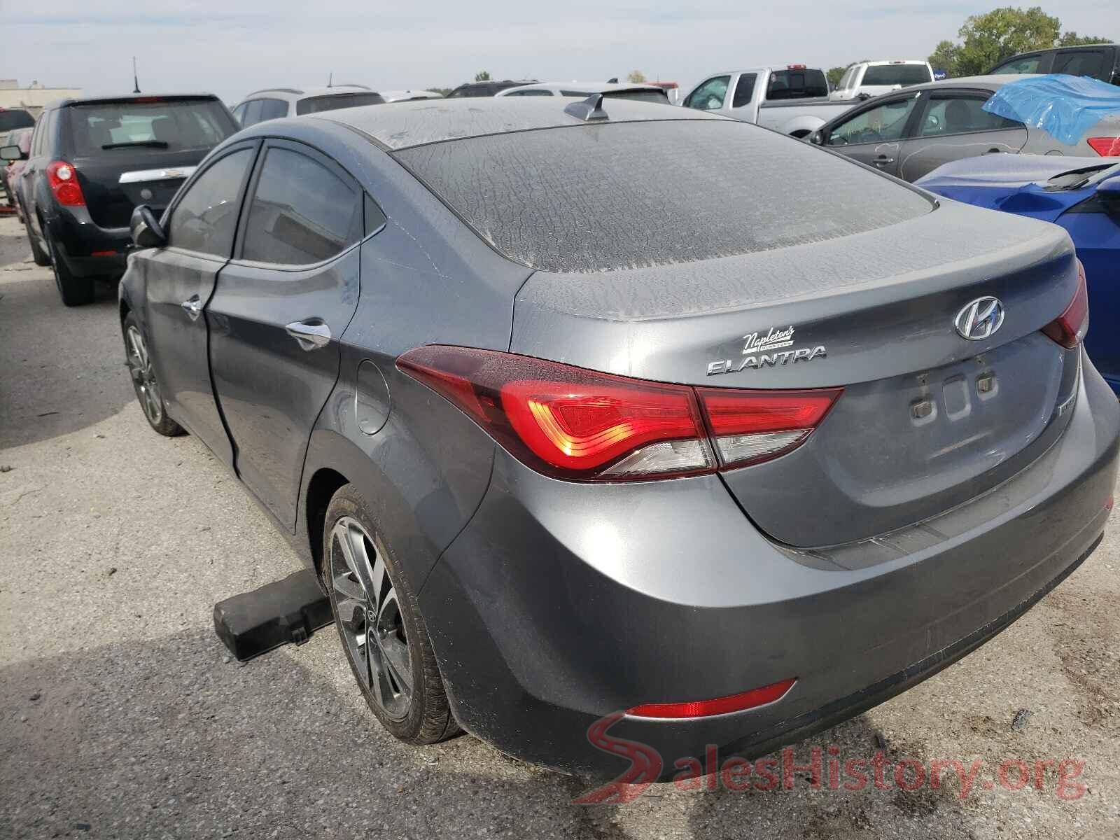 KMHDH4AE4GU606489 2016 HYUNDAI ELANTRA