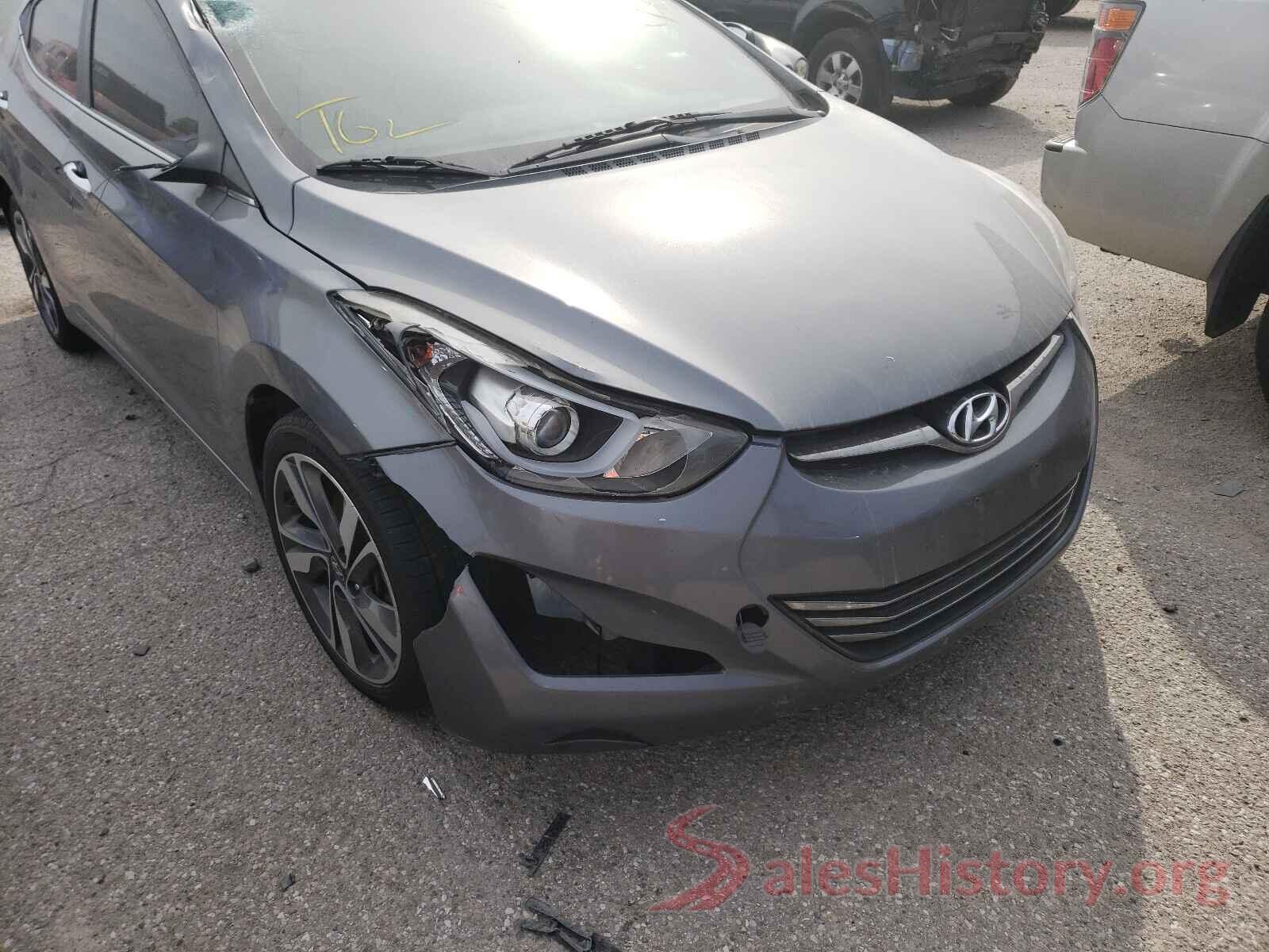 KMHDH4AE4GU606489 2016 HYUNDAI ELANTRA