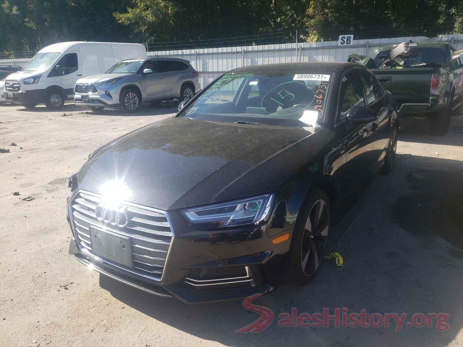 WAUENAF48HN005529 2017 AUDI A4