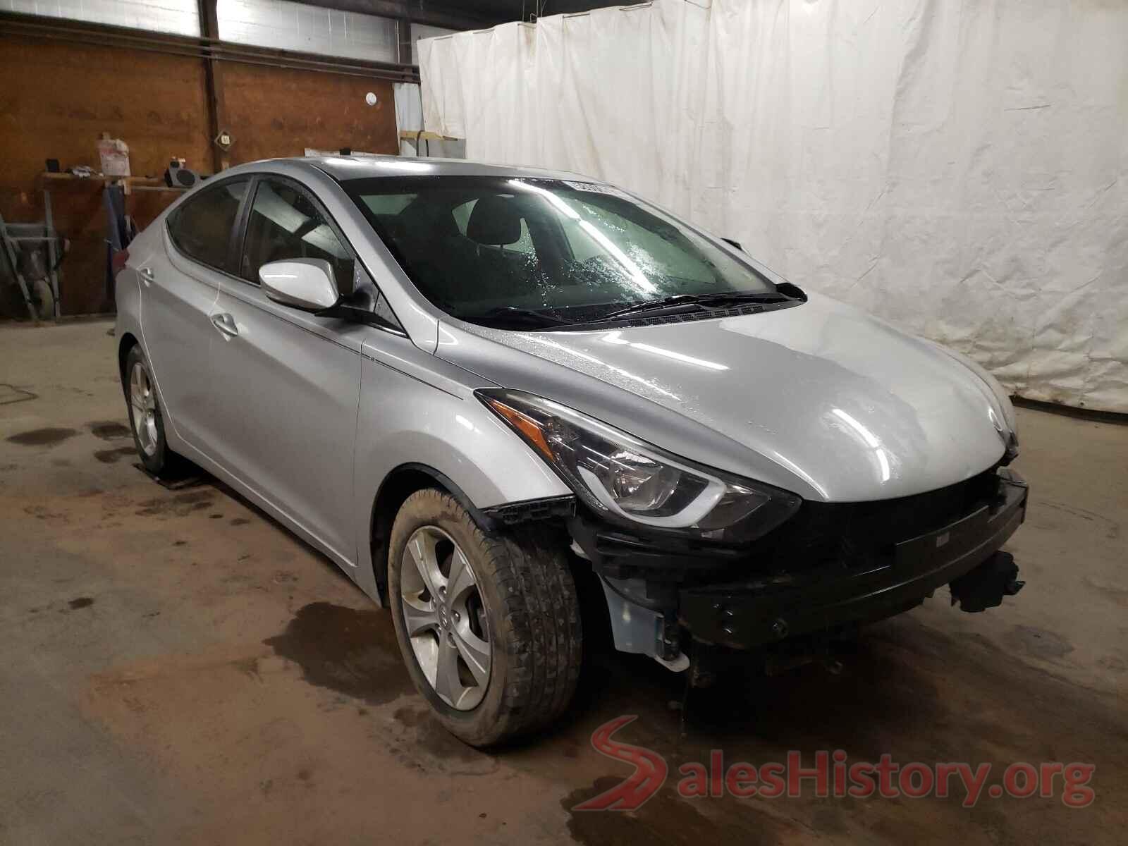 KMHDH4AE5GU579349 2016 HYUNDAI ELANTRA