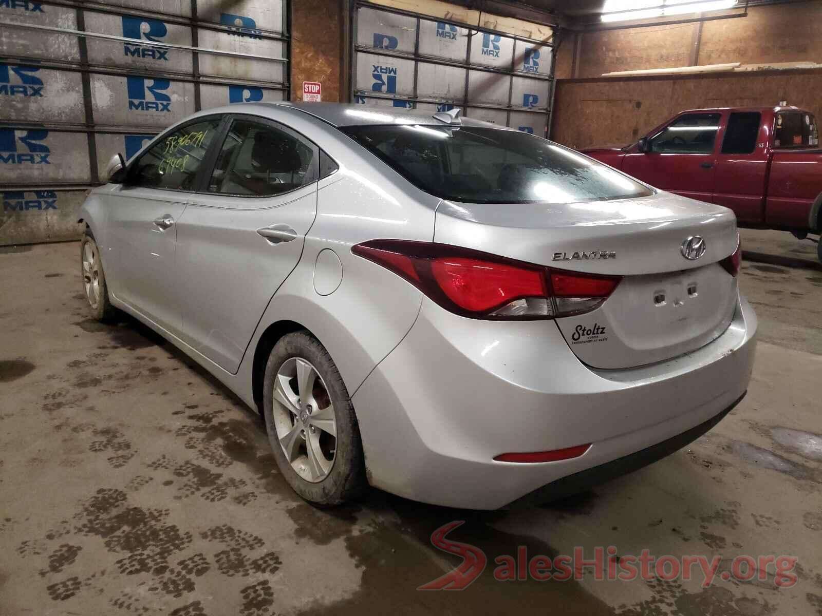 KMHDH4AE5GU579349 2016 HYUNDAI ELANTRA