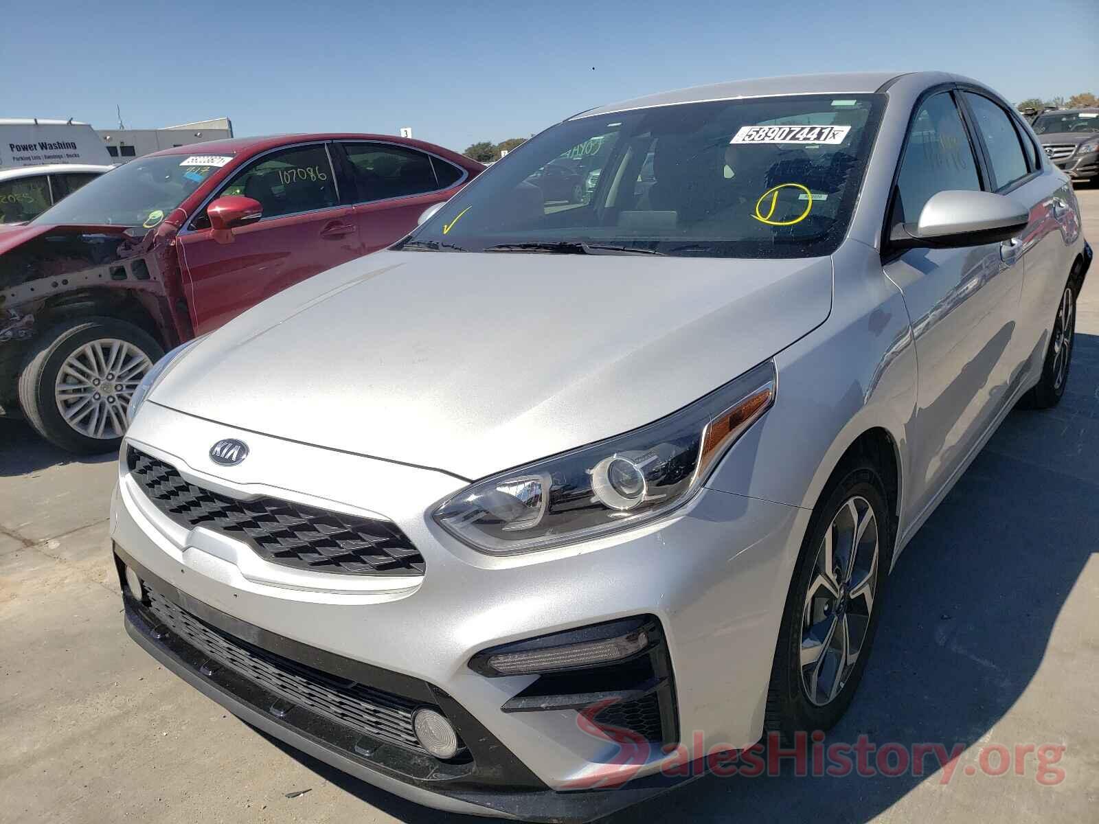 3KPF24ADXLE202093 2020 KIA FORTE