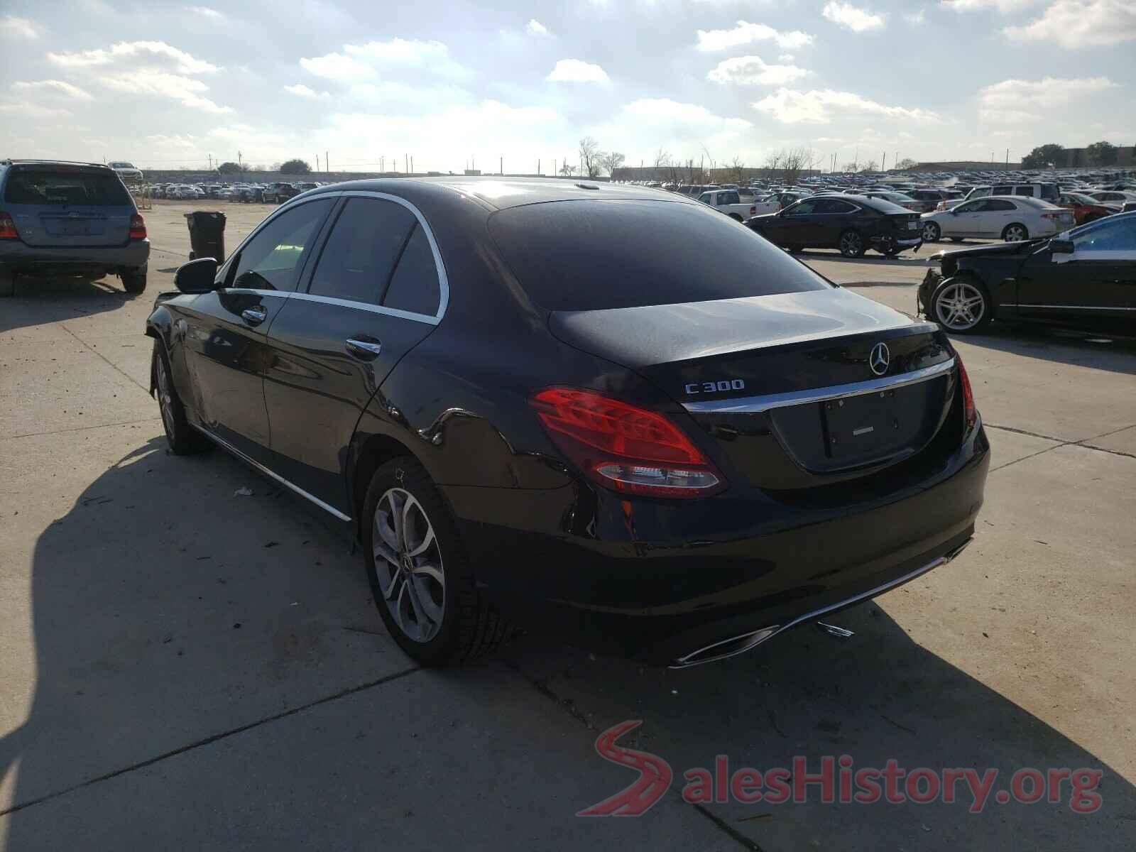 55SWF4KB8JU258881 2018 MERCEDES-BENZ C CLASS