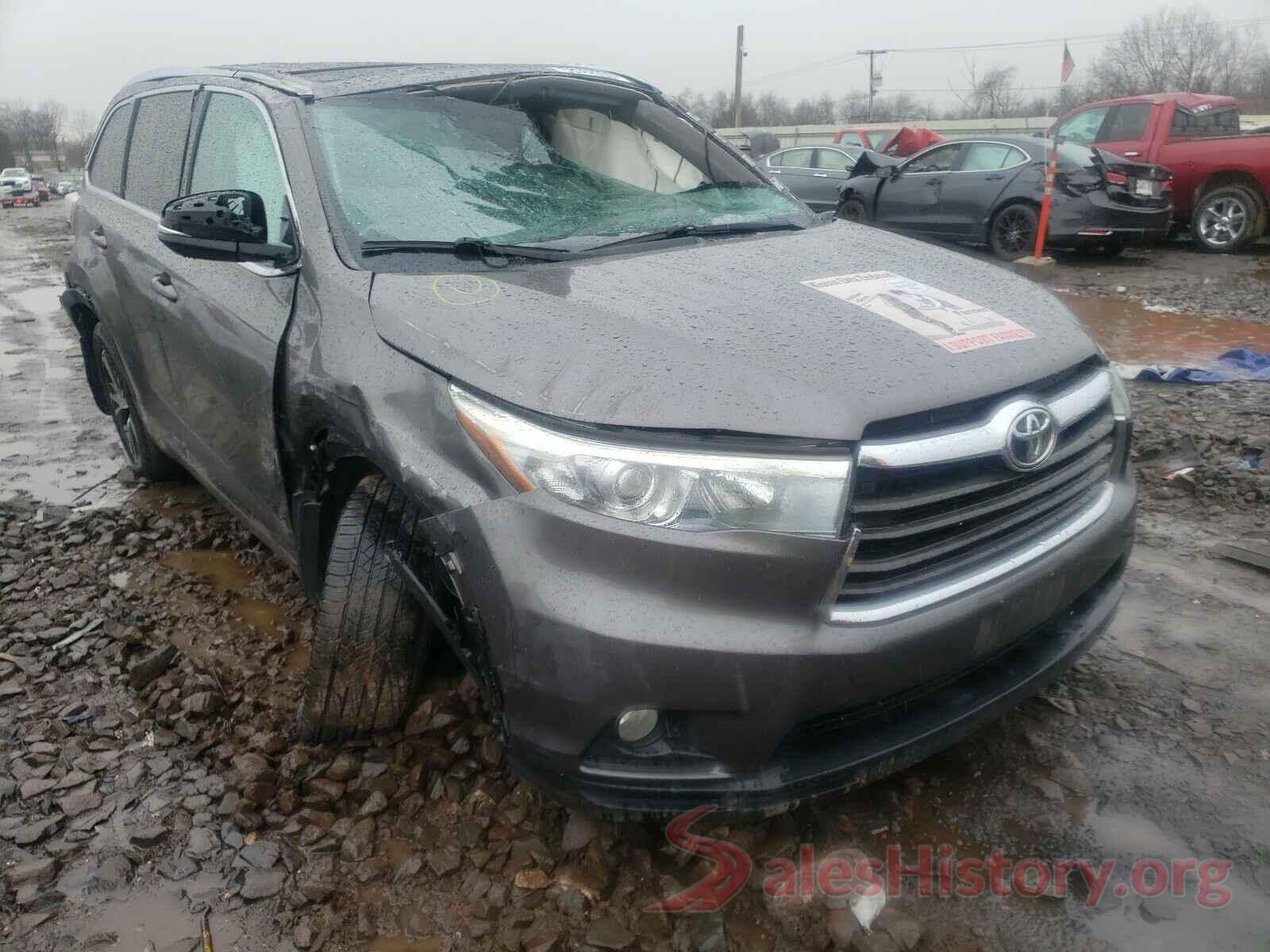 5TDJKRFH2GS237273 2016 TOYOTA HIGHLANDER