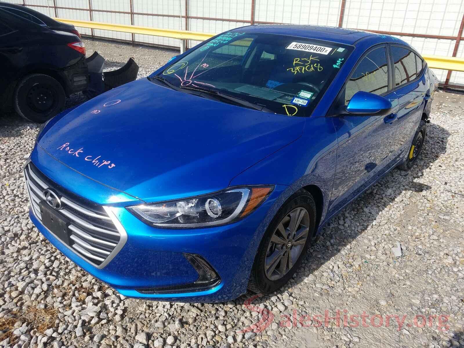 5NPD84LF0JH397618 2018 HYUNDAI ELANTRA