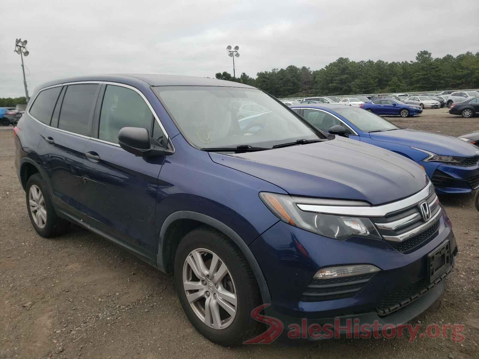 5FNYF6H12GB061492 2016 HONDA PILOT