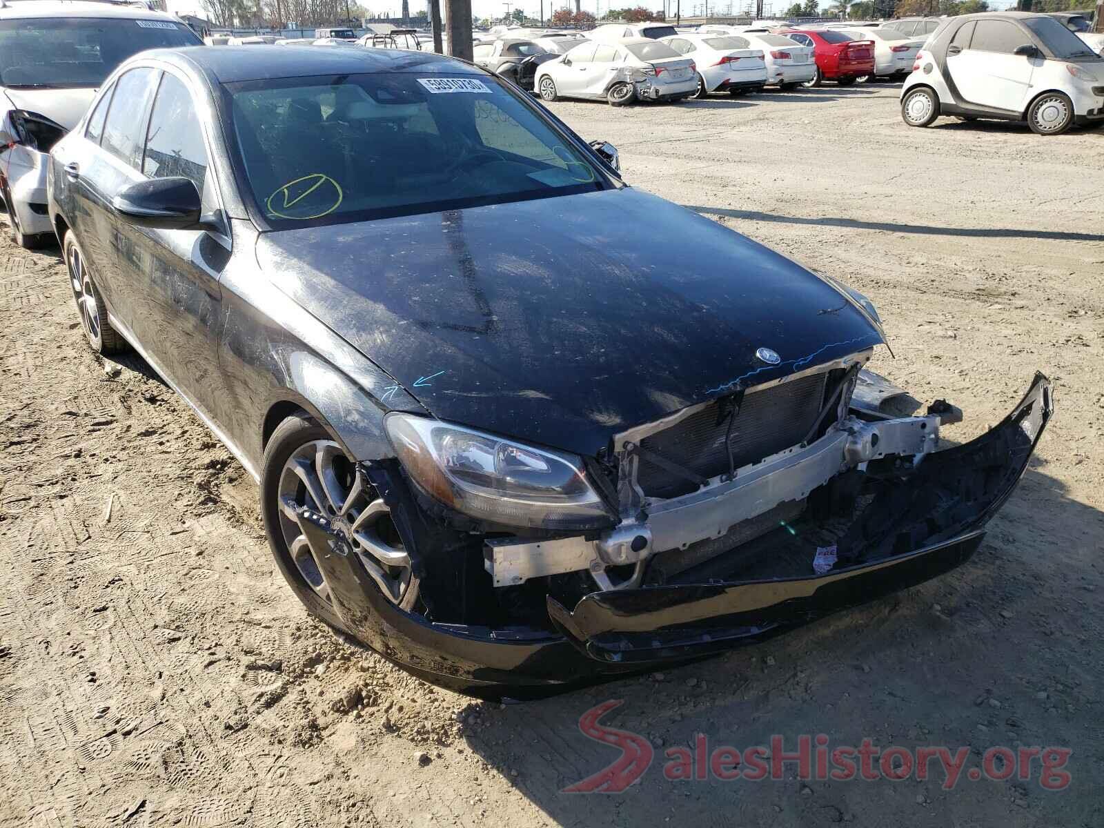 55SWF4JB6HU188888 2017 MERCEDES-BENZ C CLASS