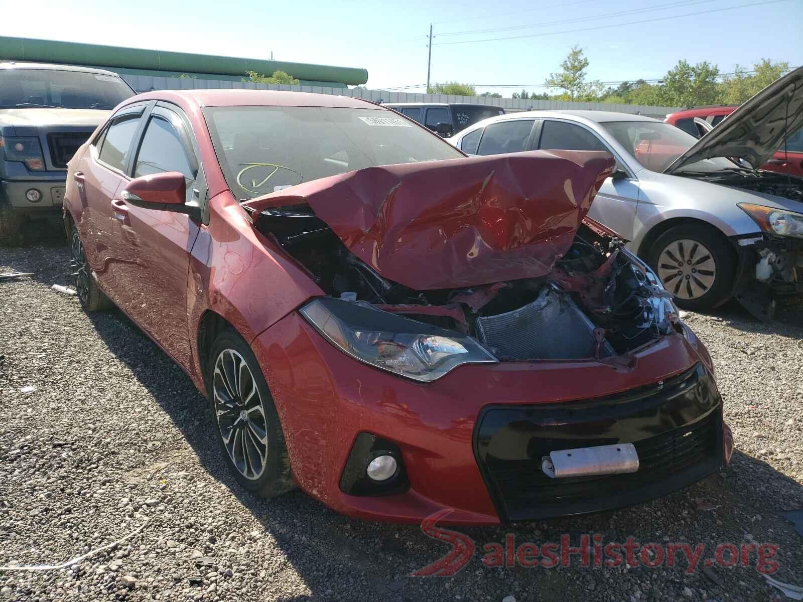 5YFBURHE6GP467599 2016 TOYOTA COROLLA