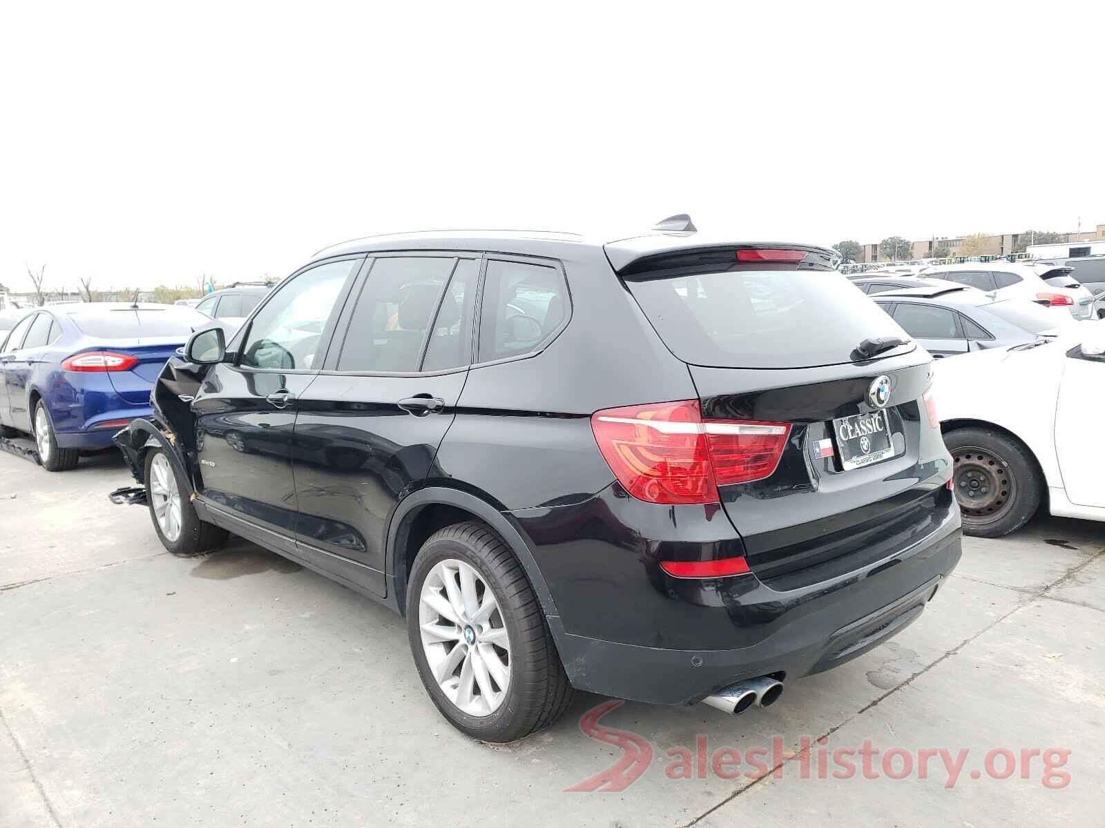 5UXWZ7C33H0V89666 2017 BMW X3