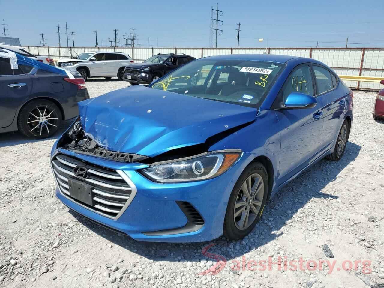 5NPD84LF7HH189861 2017 HYUNDAI ELANTRA