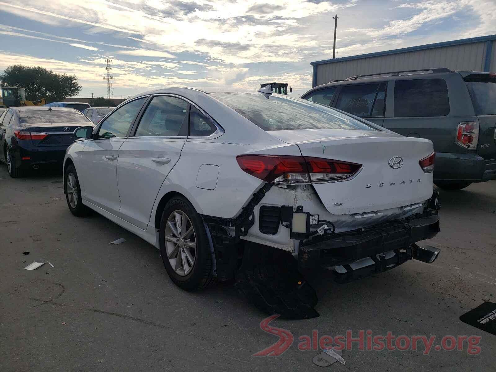 5NPE24AF0JH608857 2018 HYUNDAI SONATA