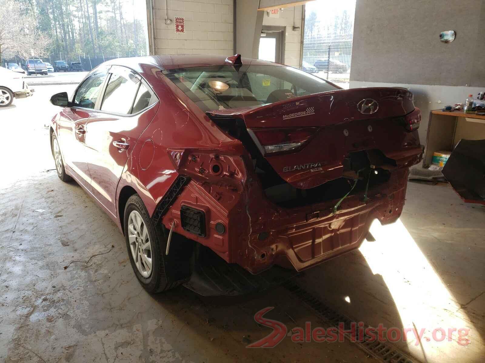 5NPD74LF3HH137727 2017 HYUNDAI ELANTRA