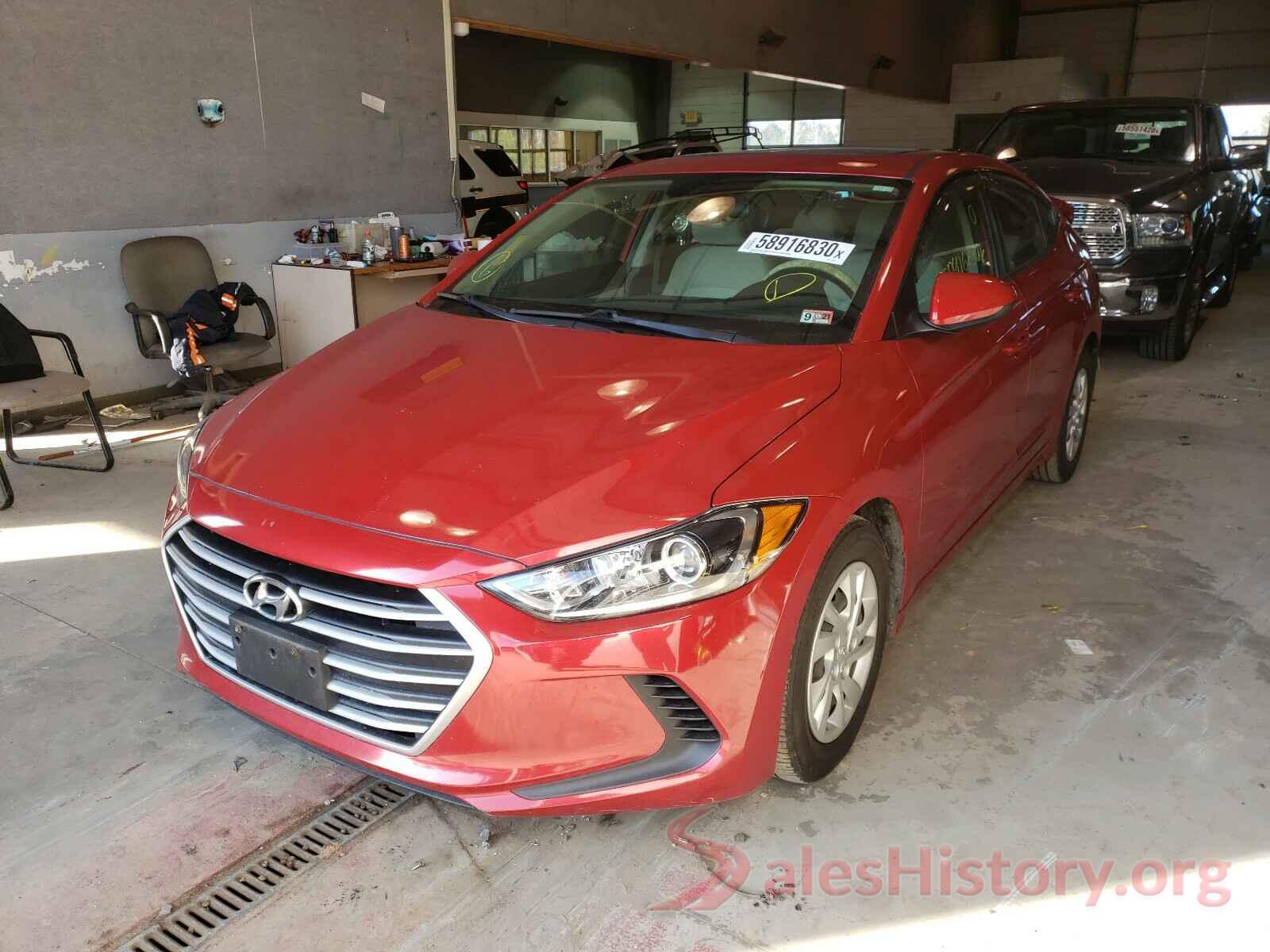 5NPD74LF3HH137727 2017 HYUNDAI ELANTRA