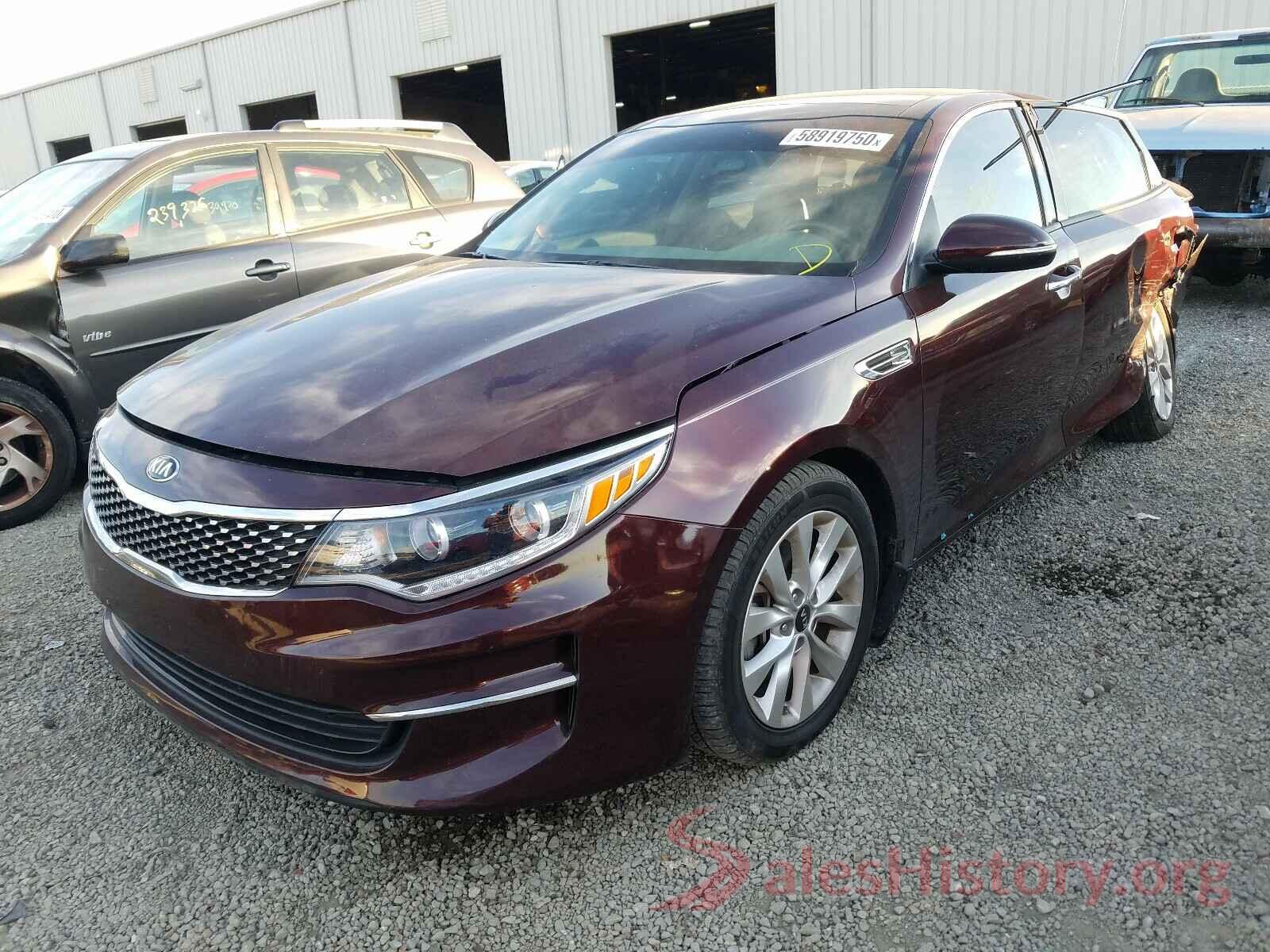 5XXGU4L37GG109144 2016 KIA OPTIMA