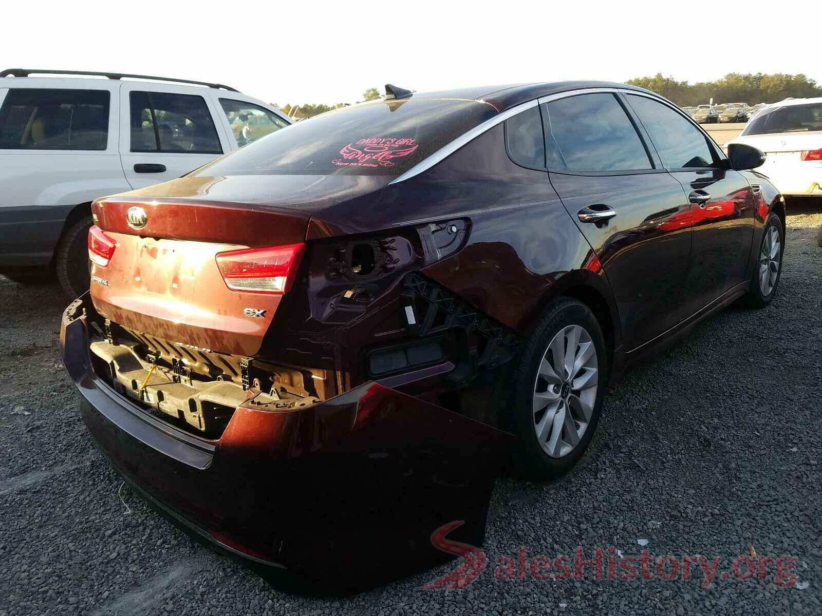 5XXGU4L37GG109144 2016 KIA OPTIMA