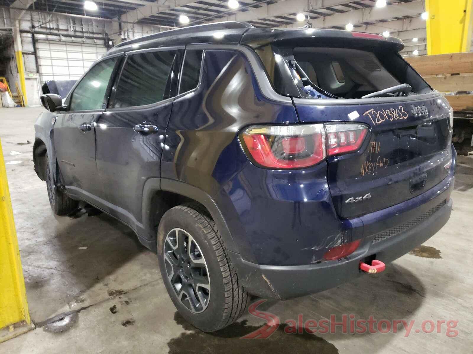 3C4NJDDB1KT733492 2019 JEEP COMPASS