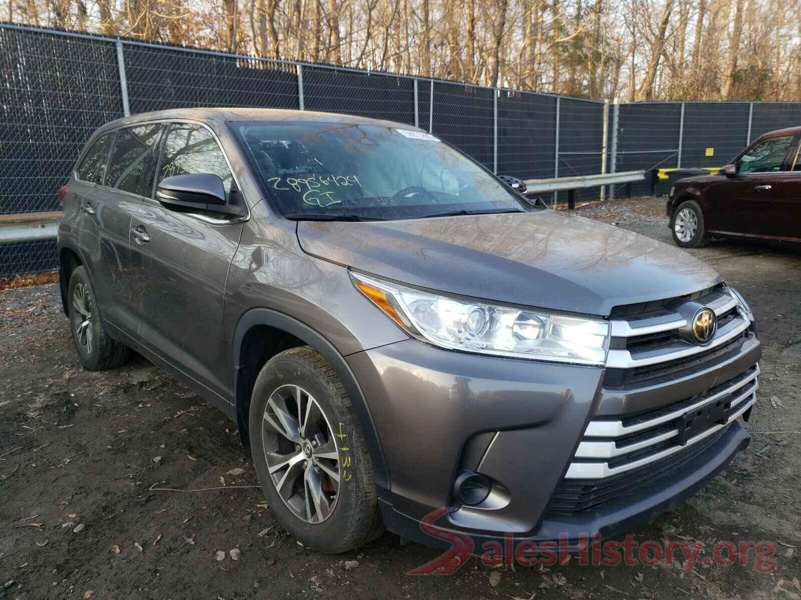 5TDBZRFH2HS372397 2017 TOYOTA HIGHLANDER