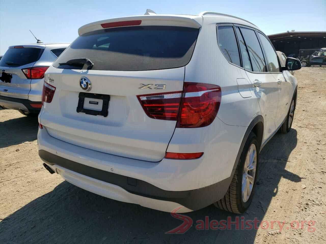 5UXWX9C37H0T16814 2017 BMW X3