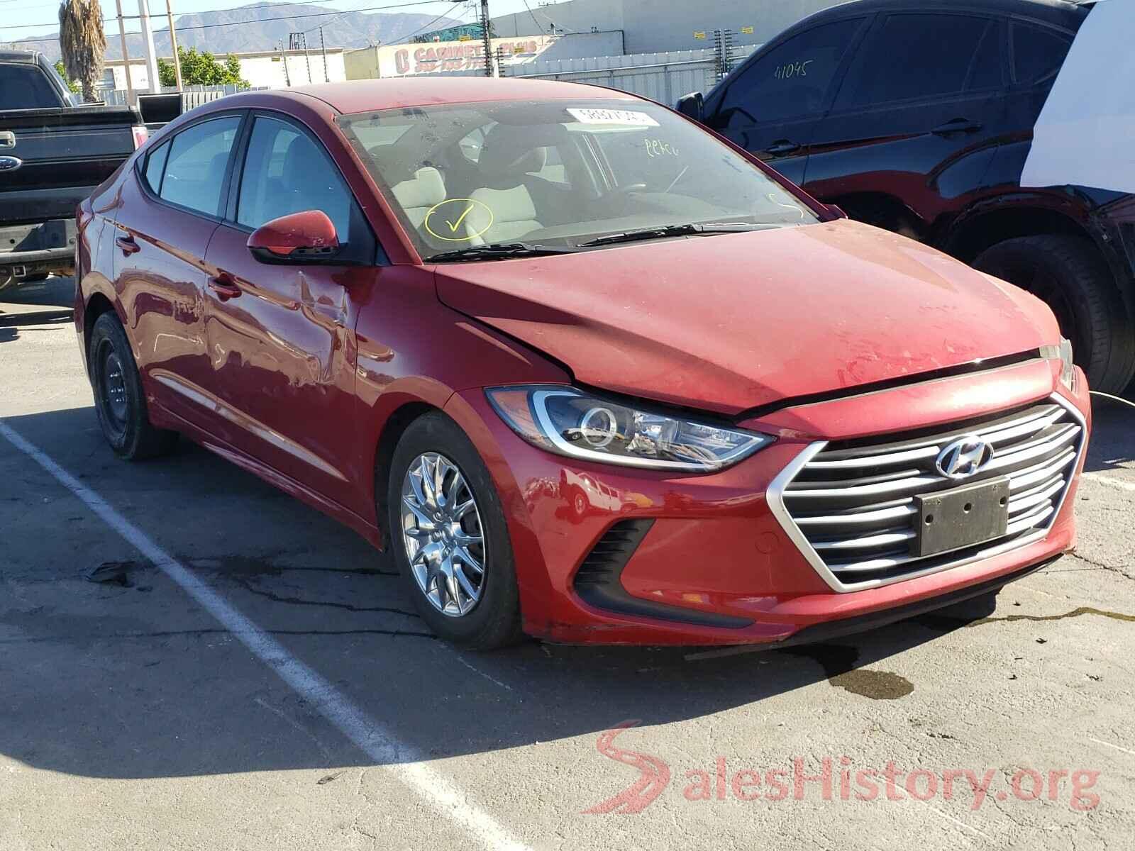 KMHD74LF4HU117925 2017 HYUNDAI ELANTRA