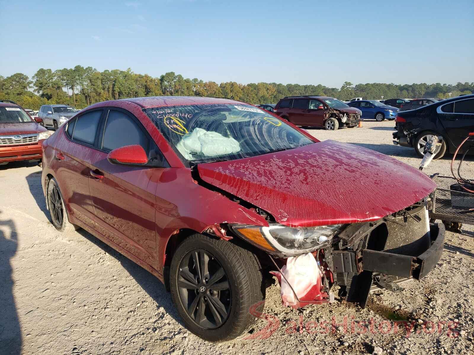 5NPD84LF5HH200064 2017 HYUNDAI ELANTRA