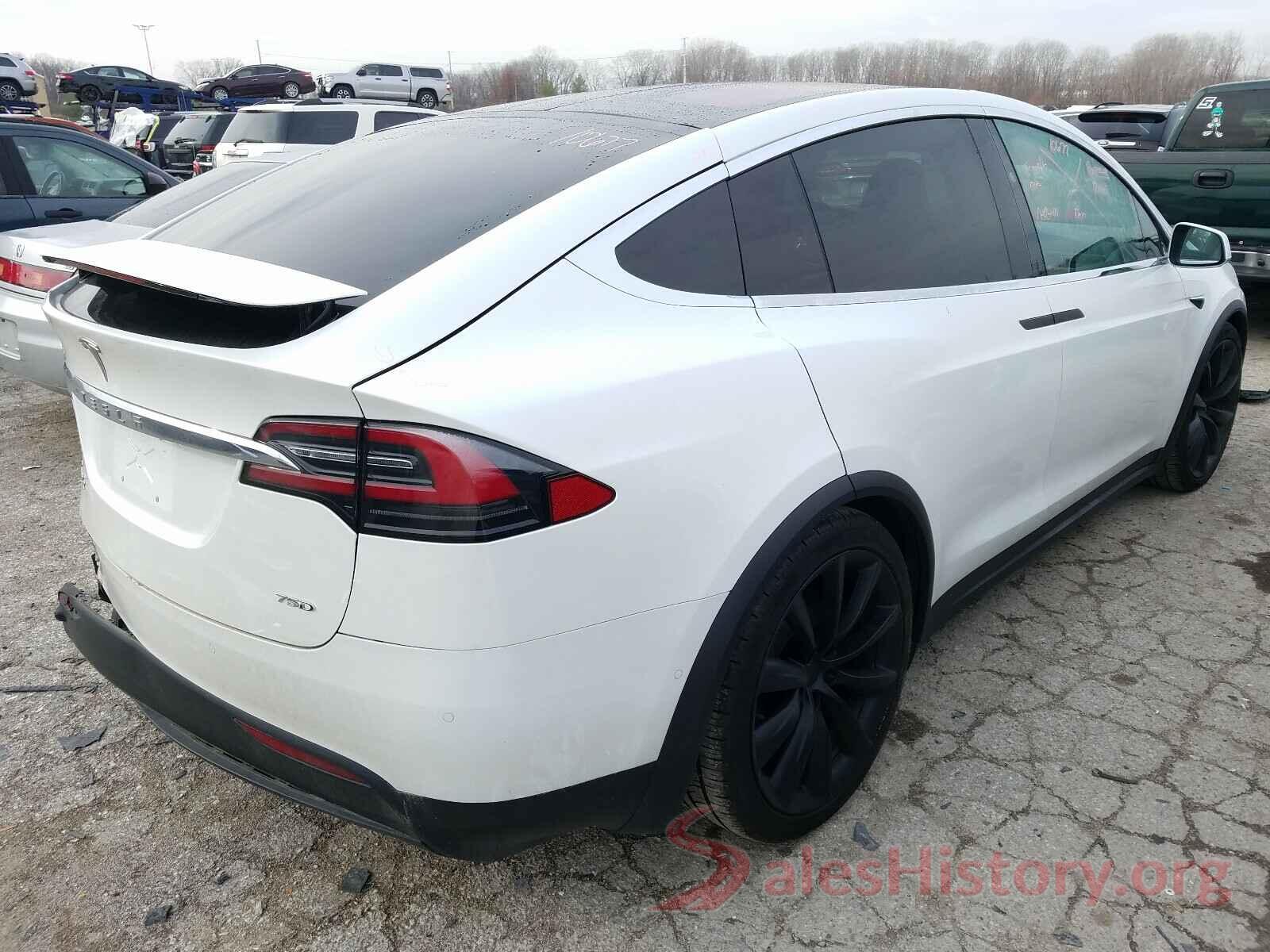 5YJXCBE29HF056690 2017 TESLA MODEL X