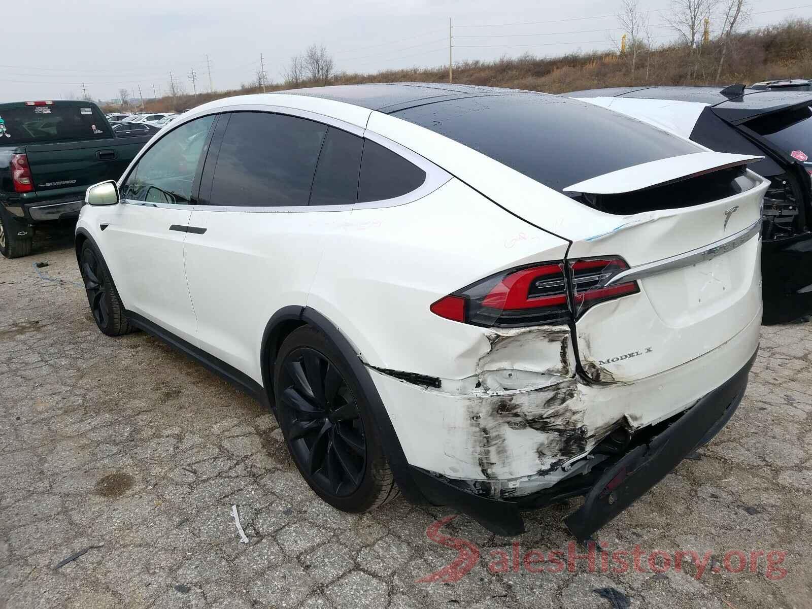 5YJXCBE29HF056690 2017 TESLA MODEL X