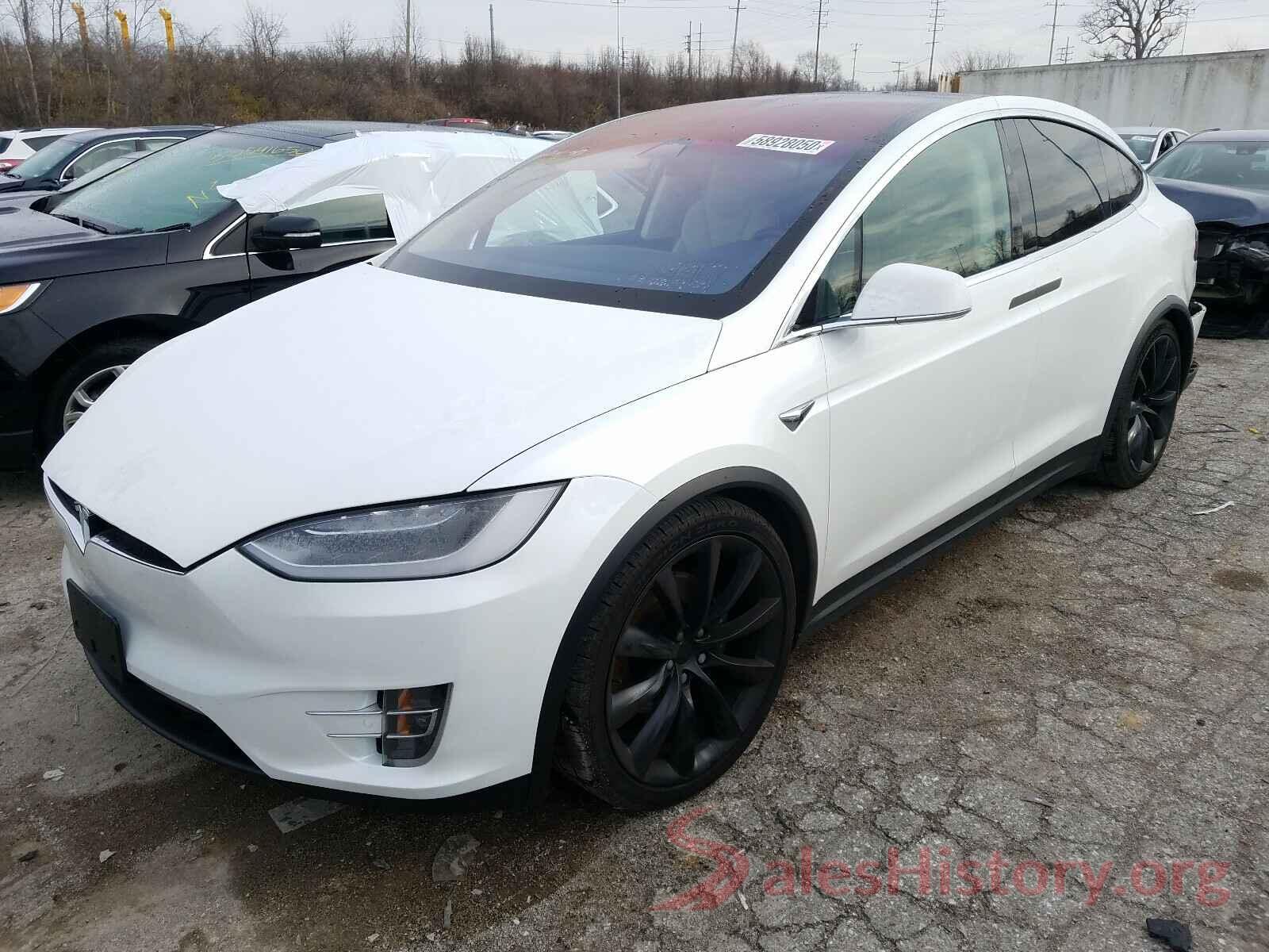 5YJXCBE29HF056690 2017 TESLA MODEL X