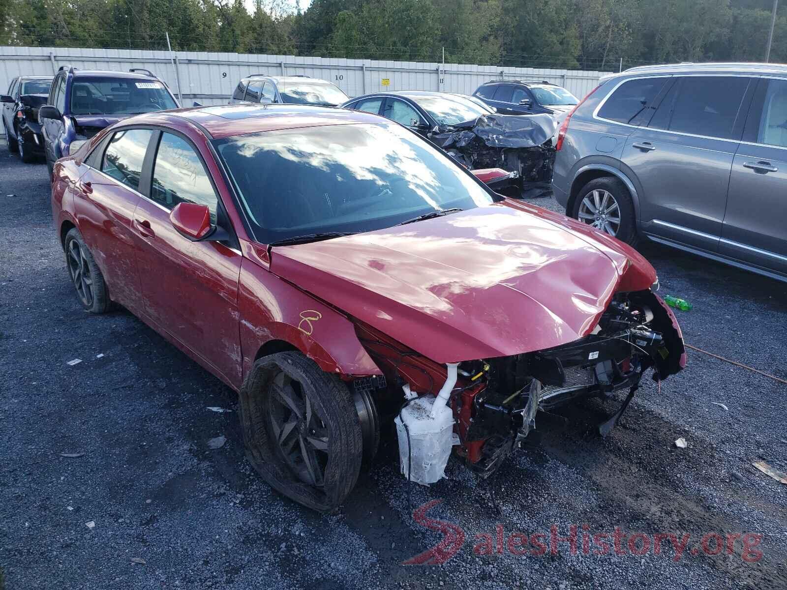 KMHLN4AG0MU179801 2021 HYUNDAI ELANTRA