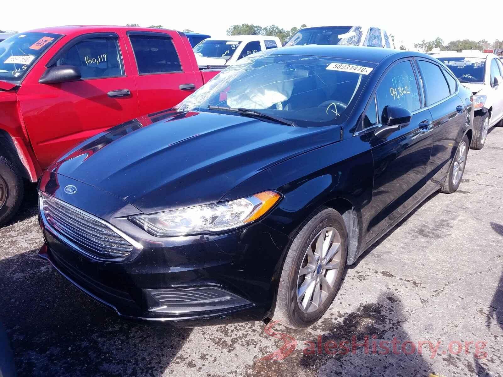 3FA6P0HDXHR372072 2017 FORD FUSION