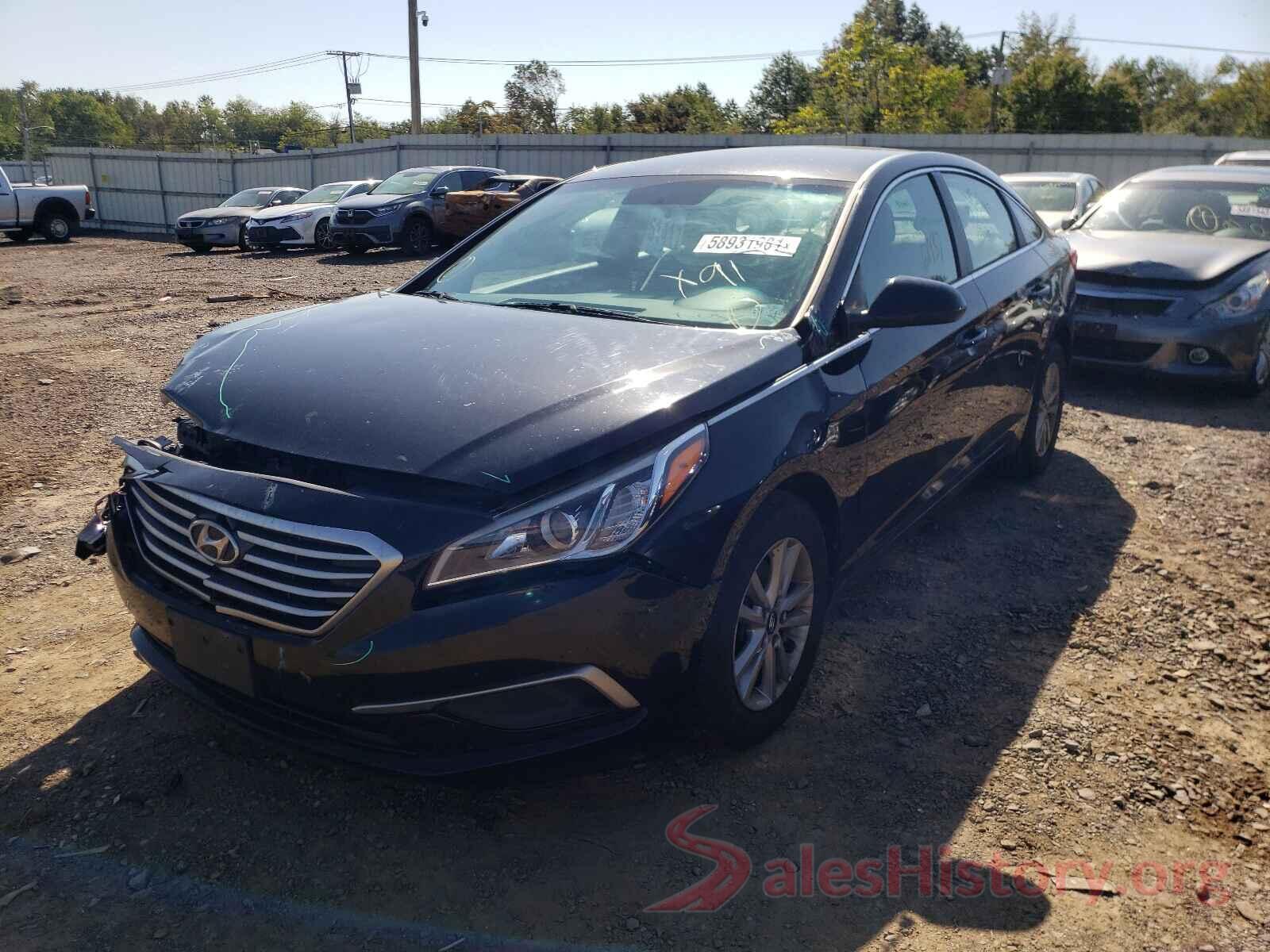 5NPE24AFXGH260672 2016 HYUNDAI SONATA