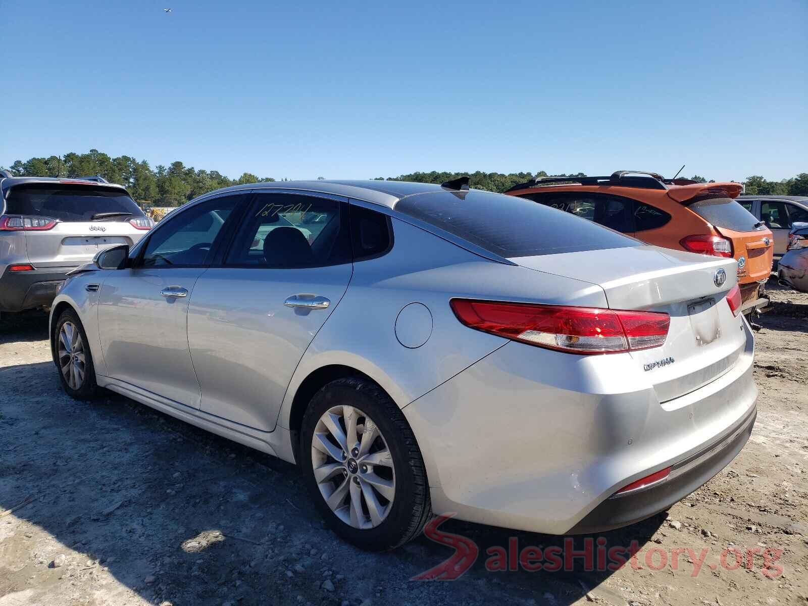 5XXGU4L30GG054567 2016 KIA OPTIMA