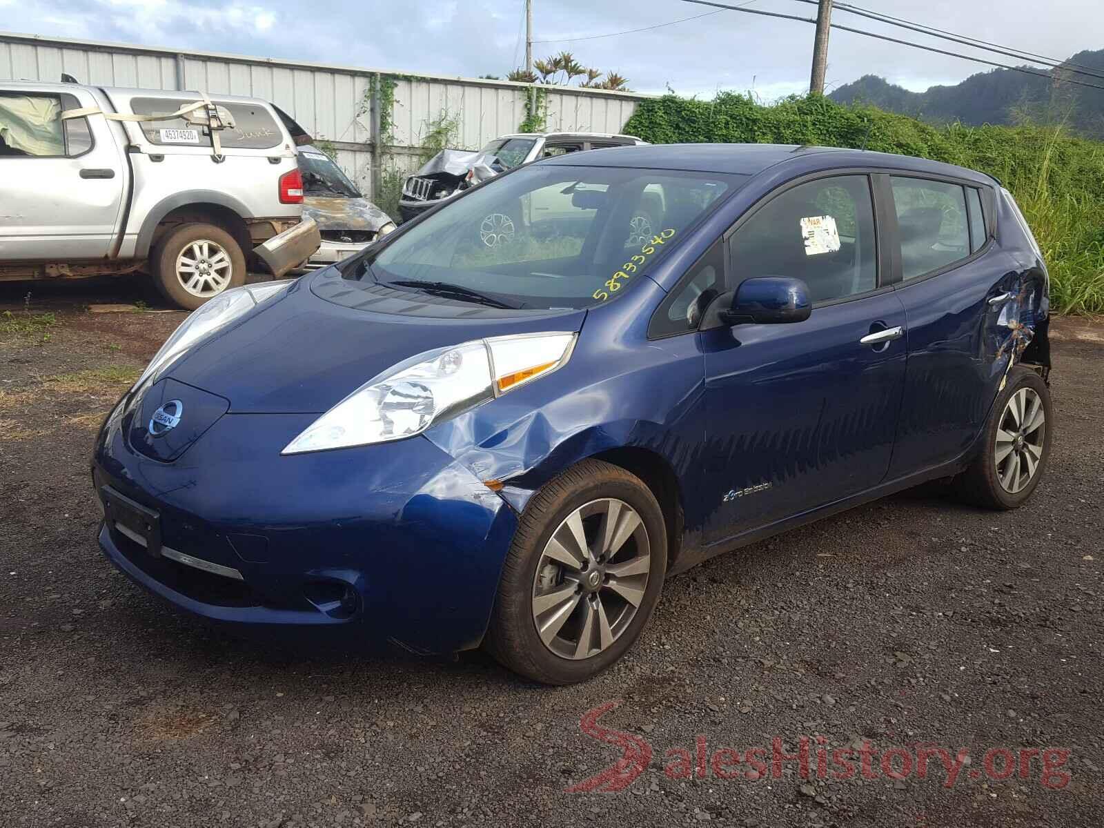 1N4BZ0CP5HC306604 2017 NISSAN LEAF