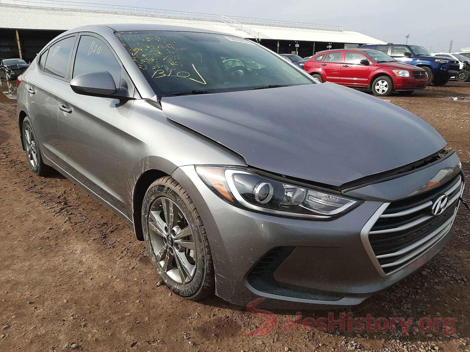 5NPD84LF8JH252407 2018 HYUNDAI ELANTRA