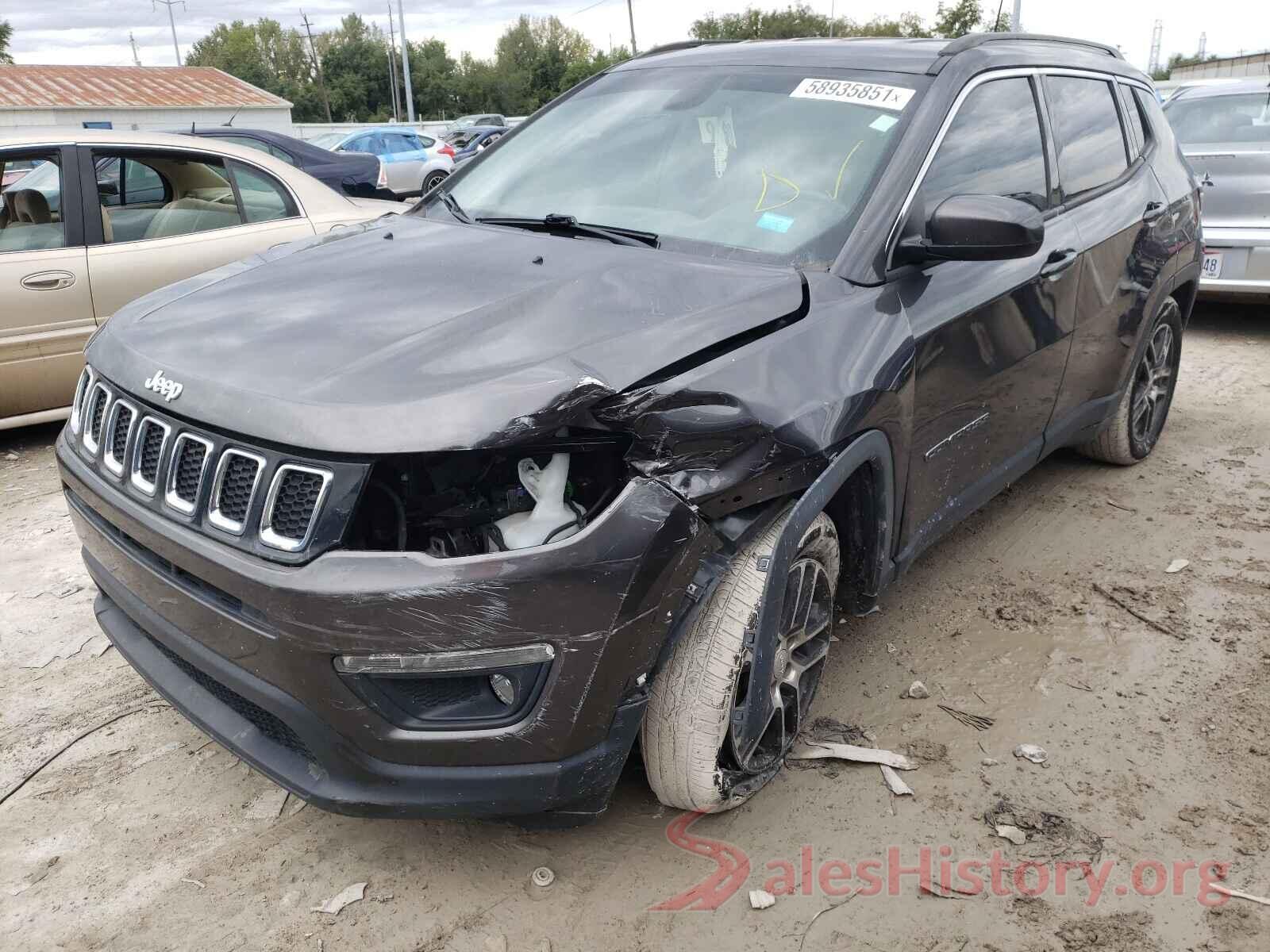 3C4NJCBB9JT123657 2018 JEEP COMPASS