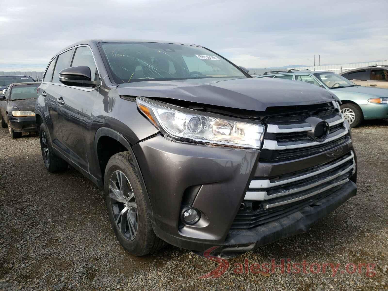 5TDZZRFH5KS292193 2019 TOYOTA HIGHLANDER