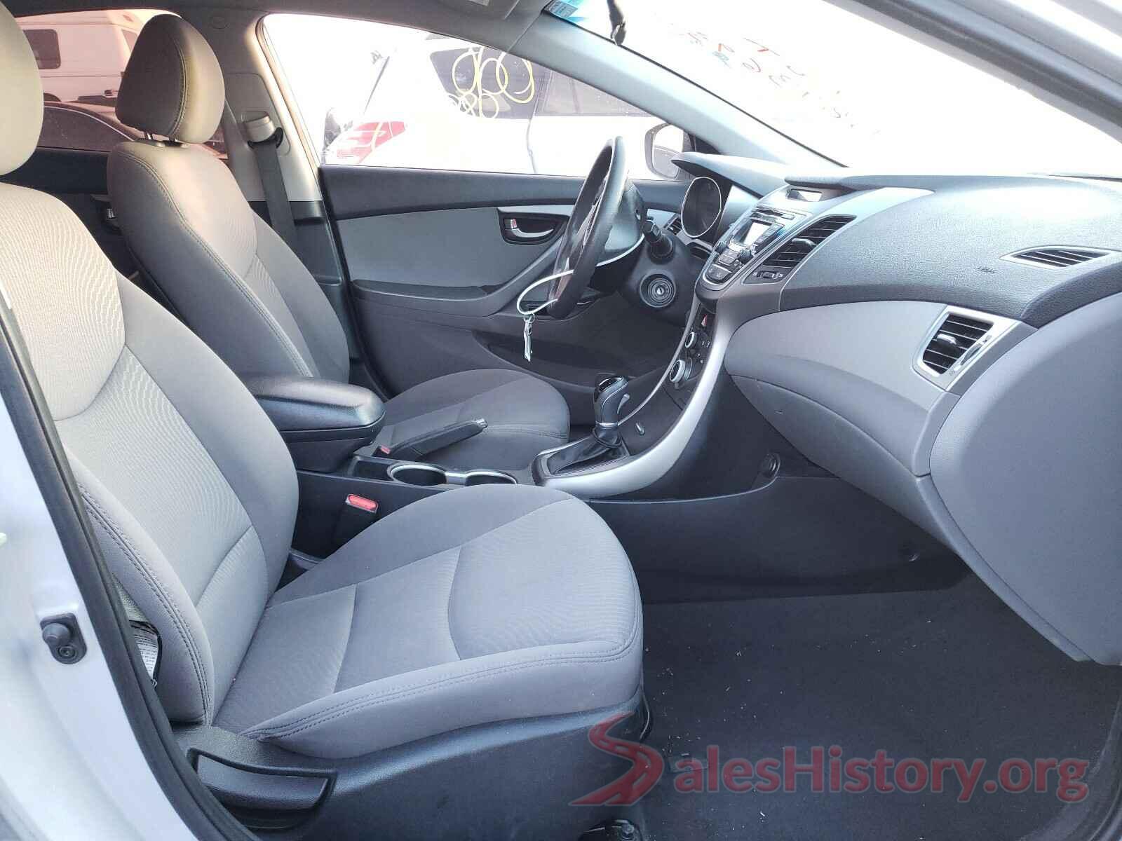 5NPDH4AE0GH706250 2016 HYUNDAI ELANTRA