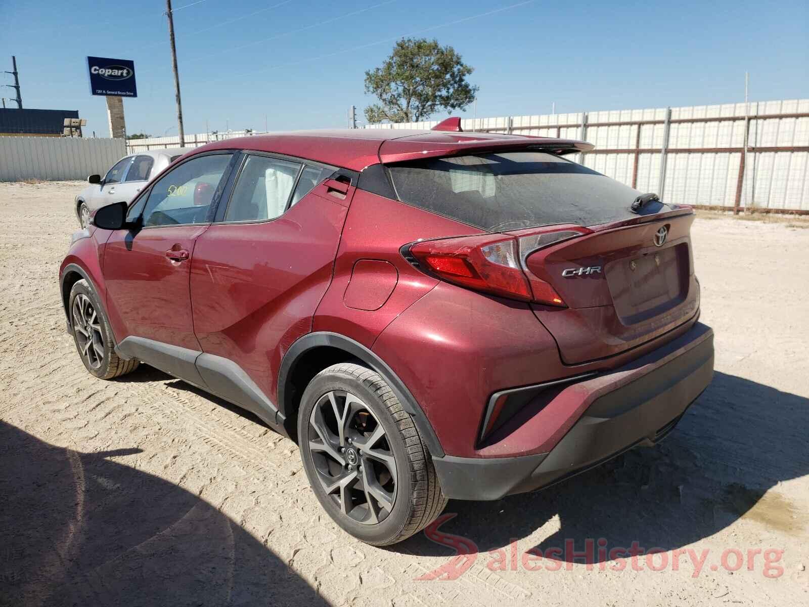 NMTKHMBX3JR039228 2018 TOYOTA C-HR