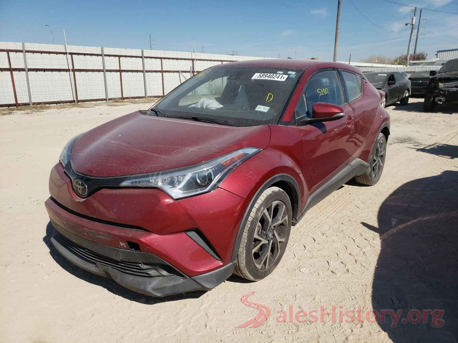 NMTKHMBX3JR039228 2018 TOYOTA C-HR