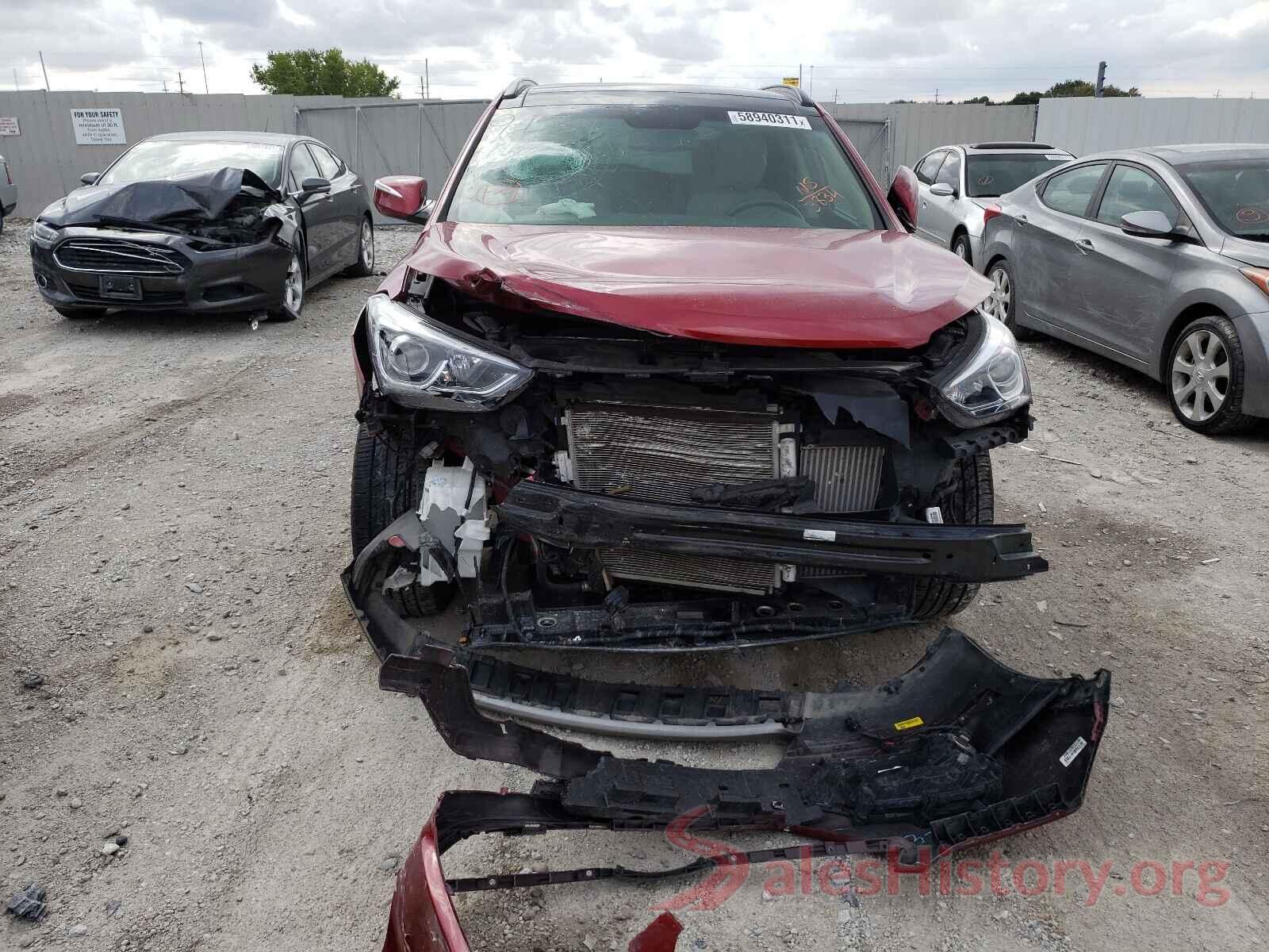 5XYZWDLA8JG513834 2018 HYUNDAI SANTA FE