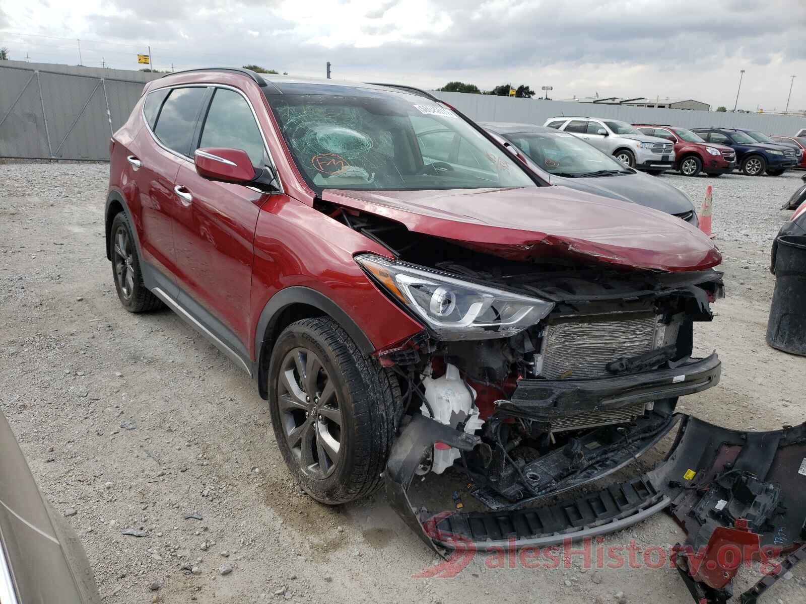 5XYZWDLA8JG513834 2018 HYUNDAI SANTA FE