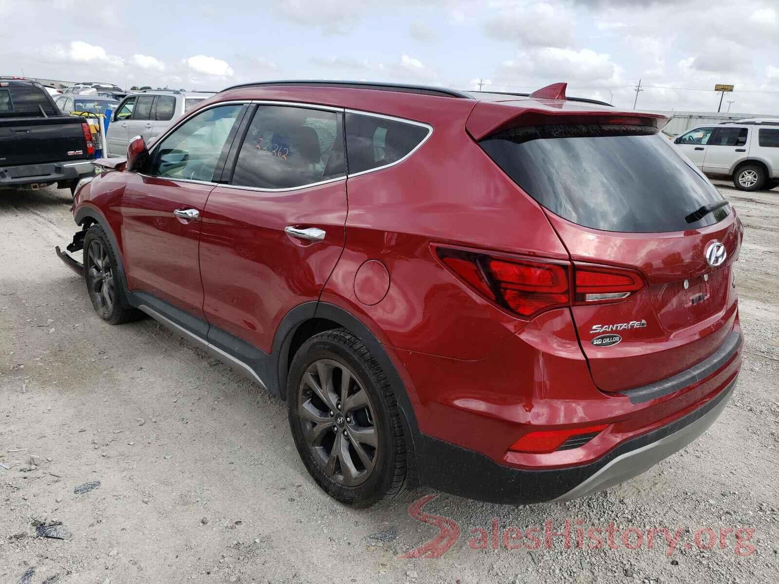 5XYZWDLA8JG513834 2018 HYUNDAI SANTA FE