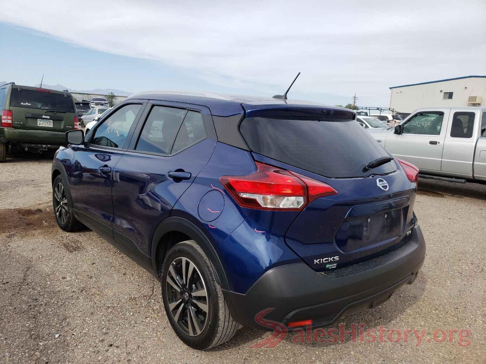 3N1CP5CUXKL549833 2019 NISSAN KICKS