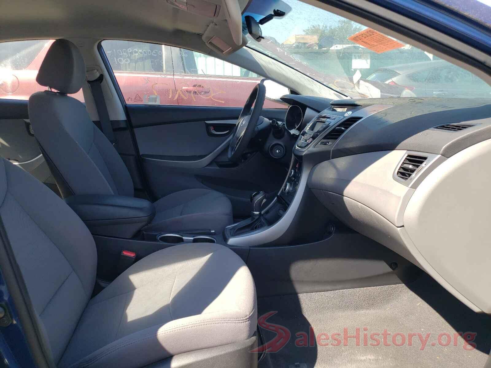 5NPDH4AE9GH737223 2016 HYUNDAI ELANTRA